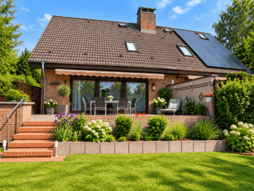 Großzügige DHH mit großem Garten, Kamin, Garage, Keller & ca. 198 m² Wohn-/Nutzfläche in Lichtenrade - Titelbild (7185)