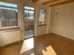 Blick auf Balkon