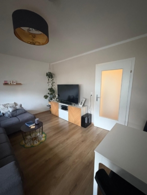 Helle 3-Zimmer-Wohnung mit Balkon in Dedensen - Wohnzimmer (6144)