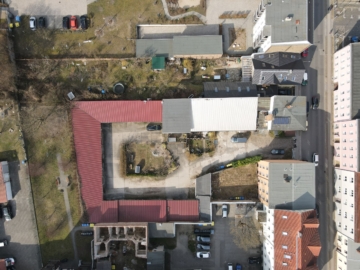 Multifunktionales Gewerbeareal mit 26 Garagen im Zentrum von Eberswalde - Grundstücksansicht (4620)