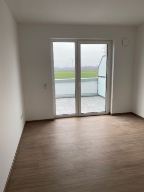 Helles Penthouse mit Terrasse, An der Pferdekoppel – ID: 063 - Leeres Zimmer mit Terrasse (5535)