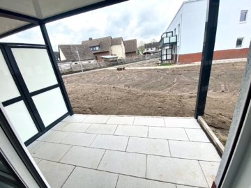 Terrassenwohnung mit 3 Zimmern und Balkon in Seelze OT Dedensen - Terrasse (6591)
