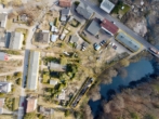 Luftaufnahme Grundstück Spechthausen - Zwei Mehrfamilienhäuser als Kapitalanlage inkl. traumhaftem Baugrundstück & Nebengebäude in Spechthausen bei Eberswalde